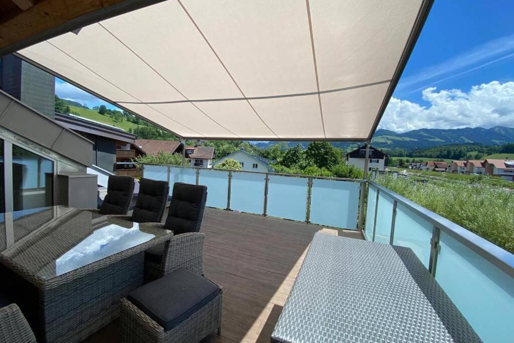 Bergfux Ferienhaus - Hochwertige Ausstattung Sonthofen Eksteriør bilde